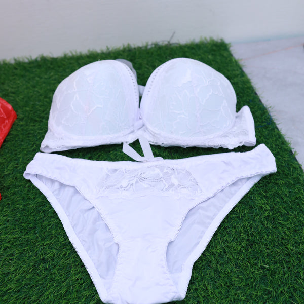 Full Extra Large Size Cup Single Pad Net Lace Soft Silk Stuff Step Removeable